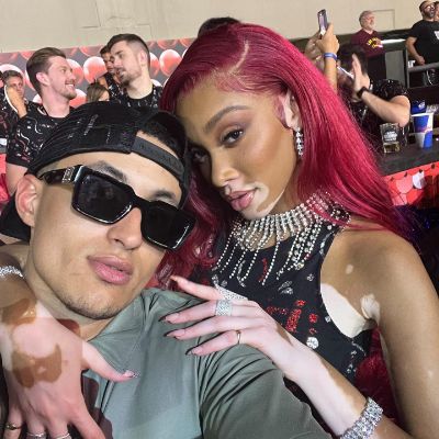 Kyle Kuzma posted pictures with Winnie Harlow to celebrate Winnie's birthday.